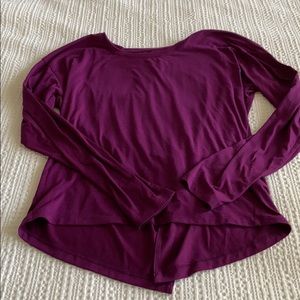 Athleta twist back top